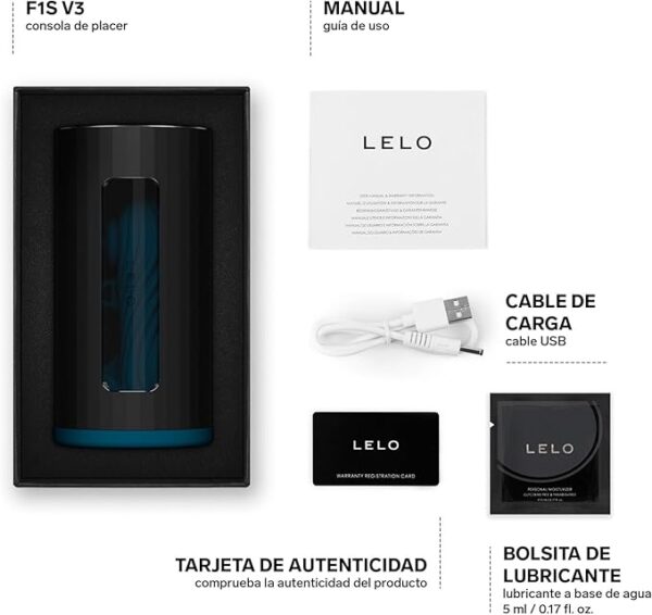 LELO F1S V3 Console di Piacere per Uomini con App Bluetooth, 8